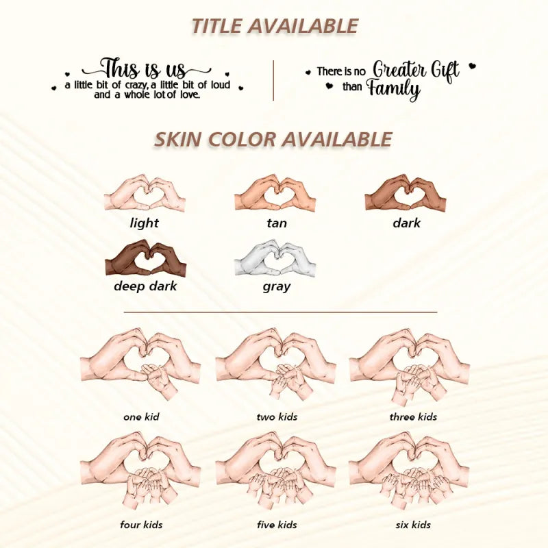 Personalized Building Brick Family Puzzle Building Brick Blocks Gift for Mother