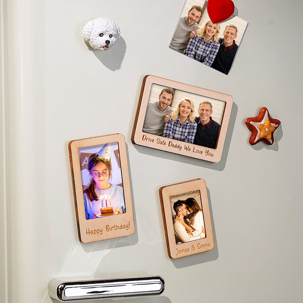 Personalized Photo Frame Car Sun Visor Clip Car Accessories Decoration Gift for Him
