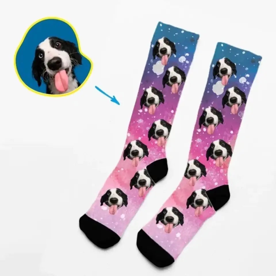 In Cosmic Style - Socks With Your Face In The Stars