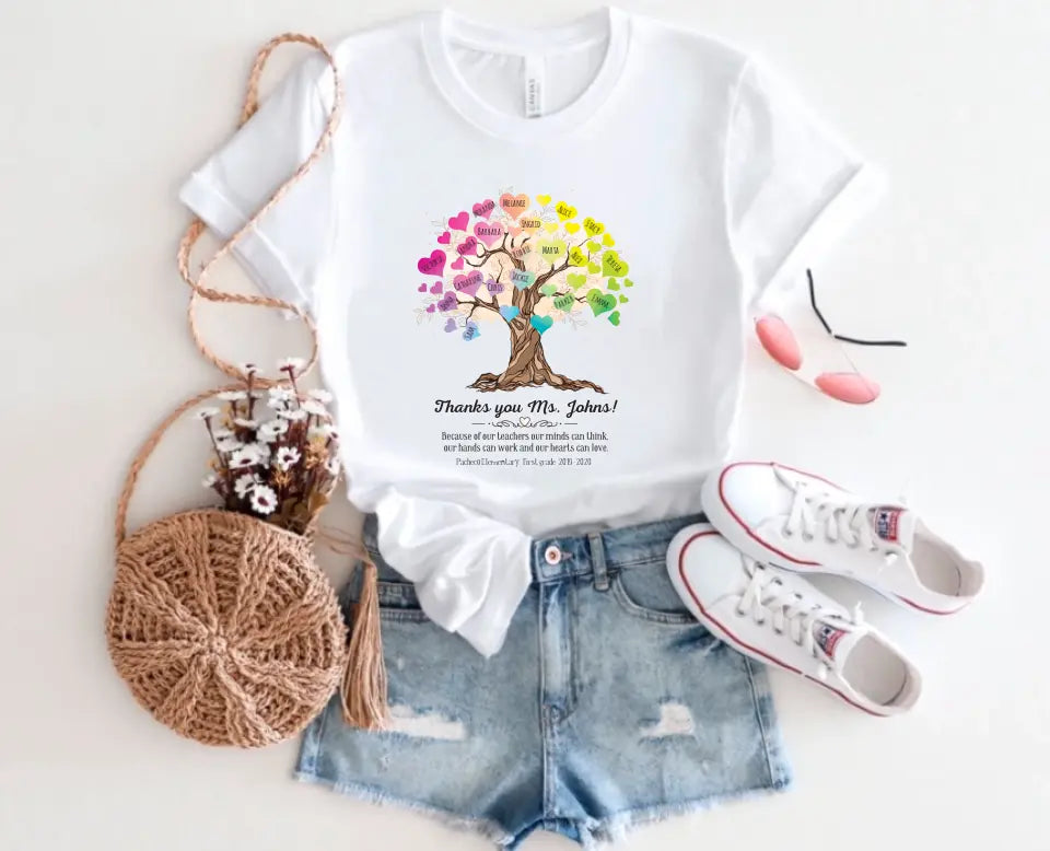 Personalized Gift For Teacher's Day - T-Shirt
