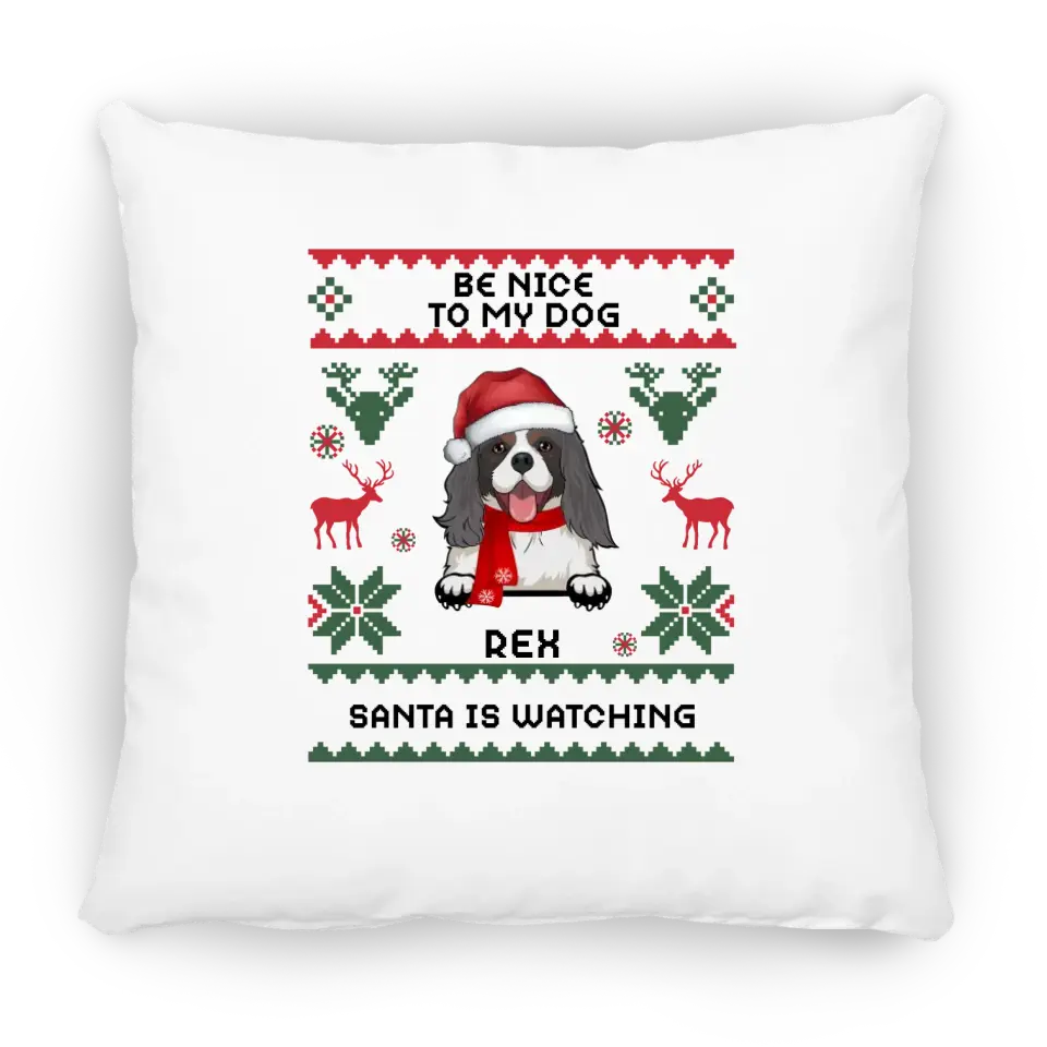 BE NICE TO MY PETS. SANTA IS WATCHING