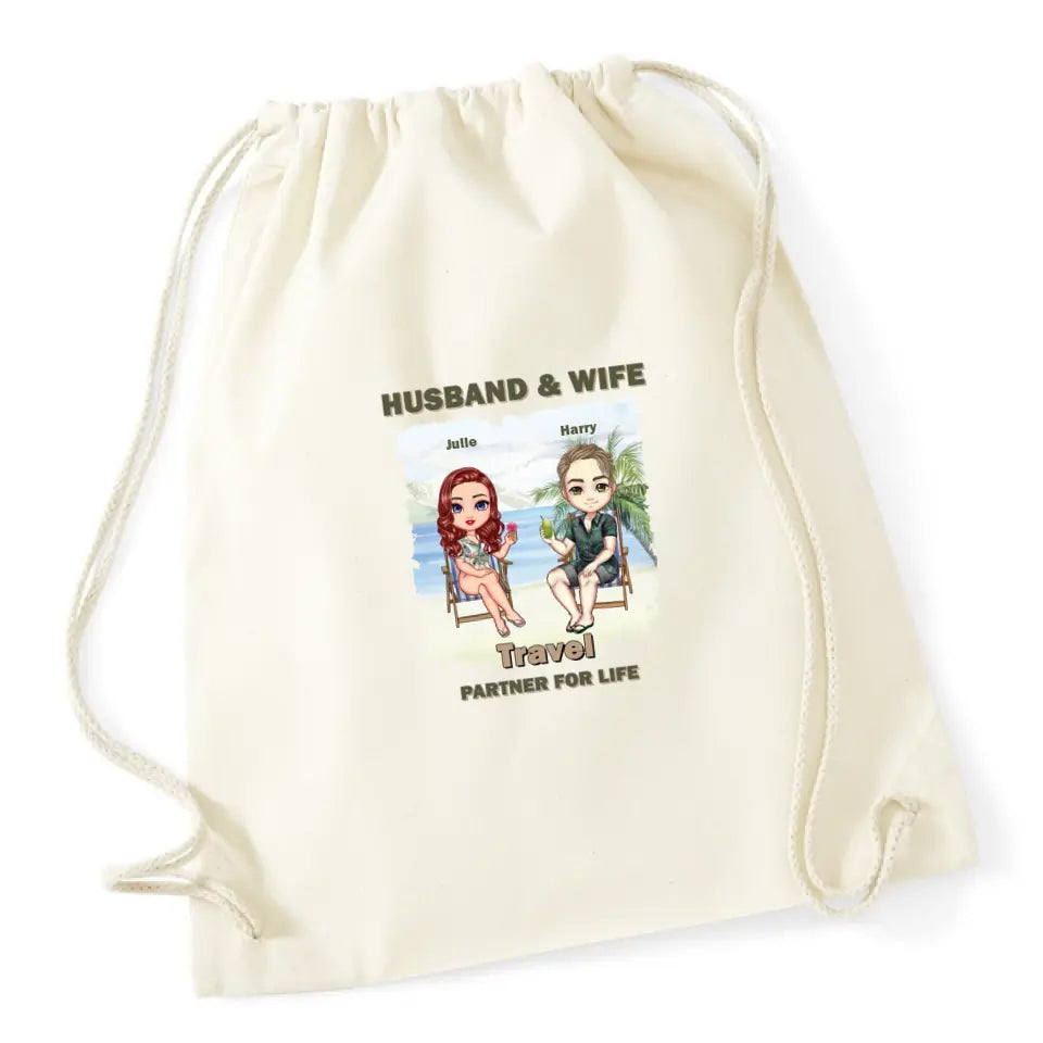 Husband & Wife. Travel partner for life