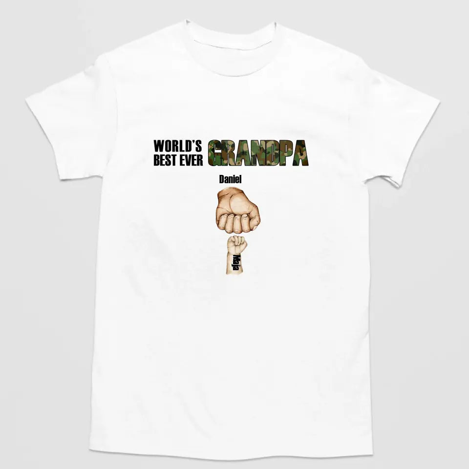 T-Shirt - World’s Best Grandpa Ever