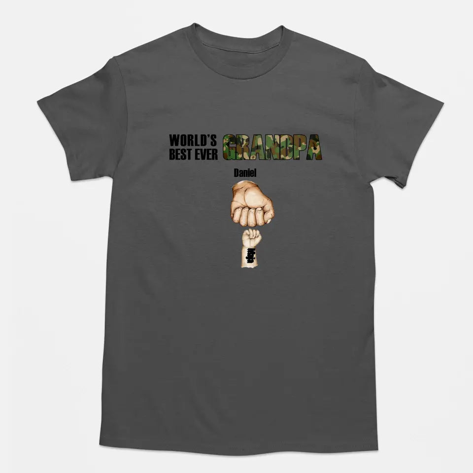 T-Shirt - World’s Best Grandpa Ever