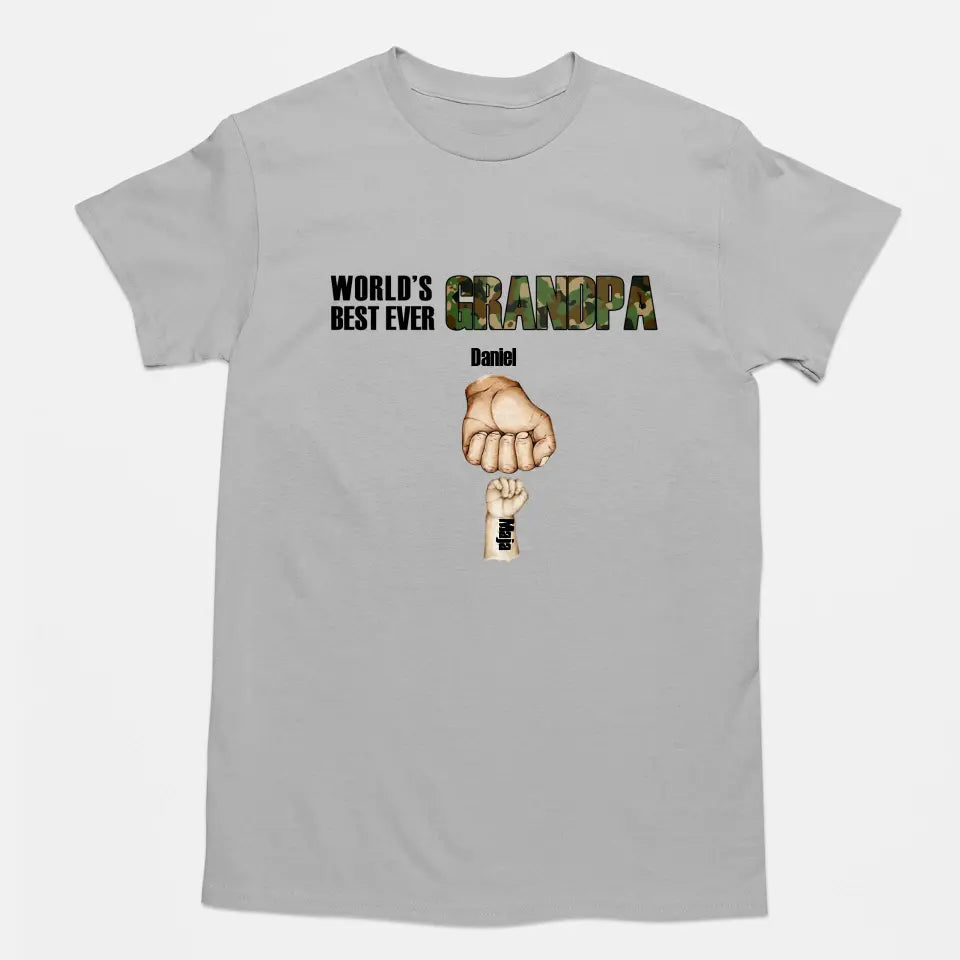 T-Shirt - World’s Best Grandpa Ever