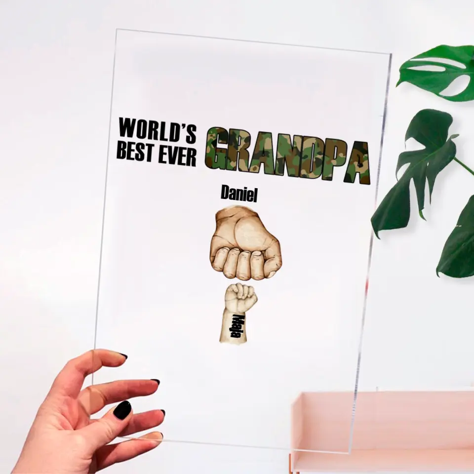 T-Shirt - World’s Best Grandpa Ever