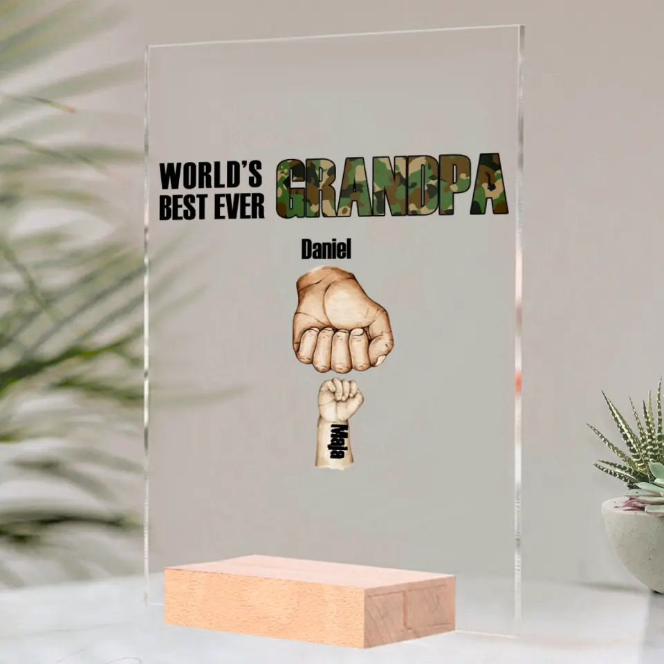 T-Shirt - World’s Best Grandpa Ever