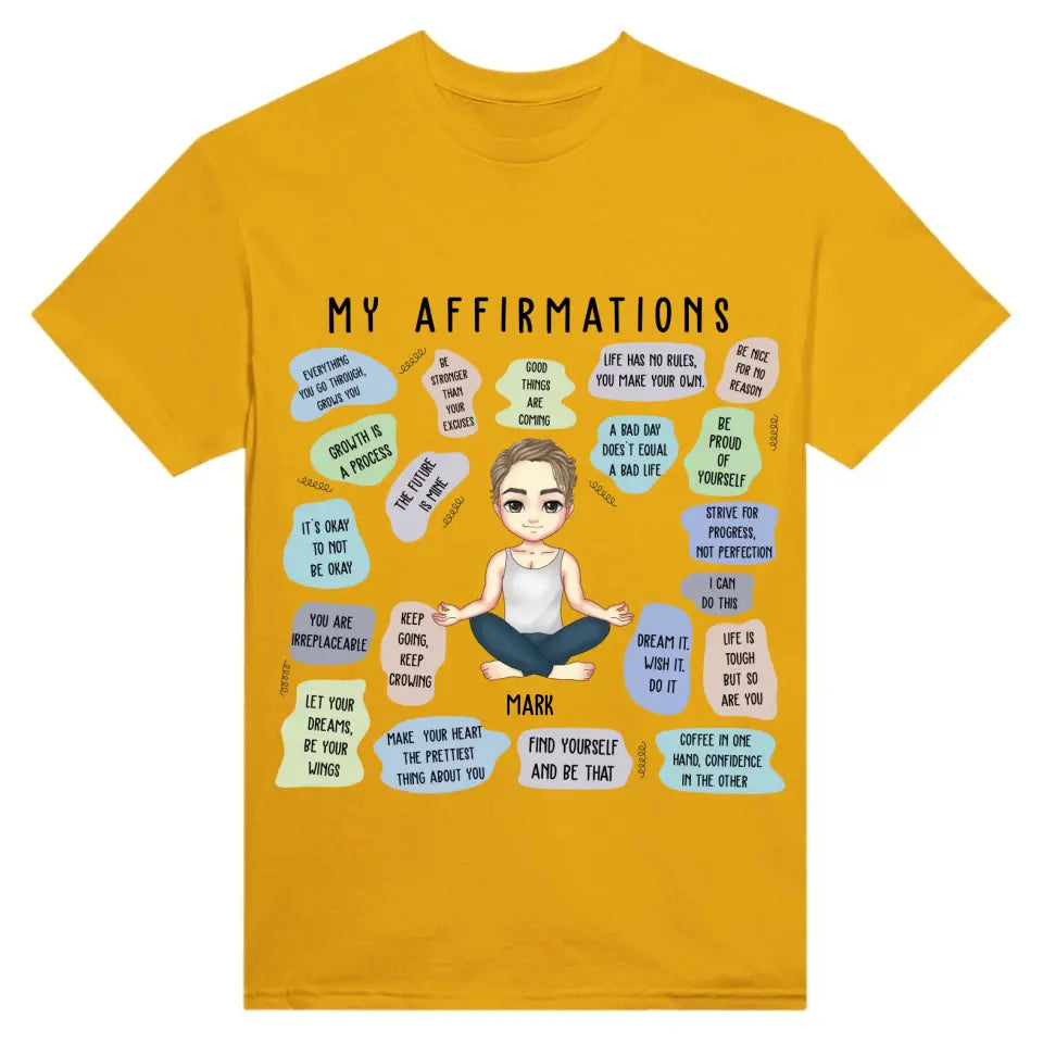 Acrylic glass - My Affirmations
