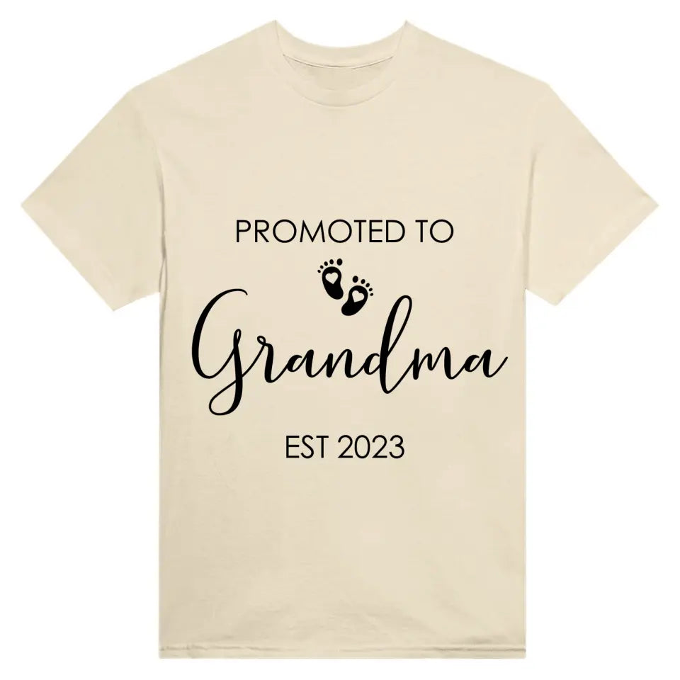 T-Shirt - Promoted To Grandma