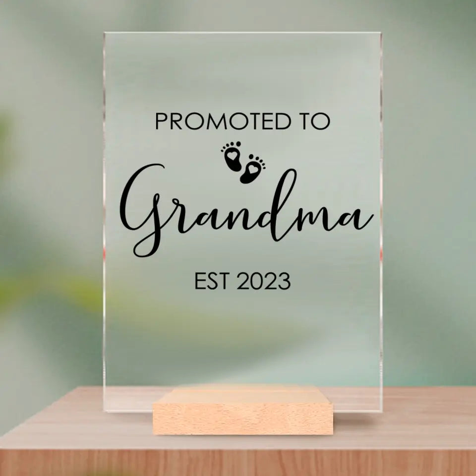 Pillow Case - Promoted To Grandma