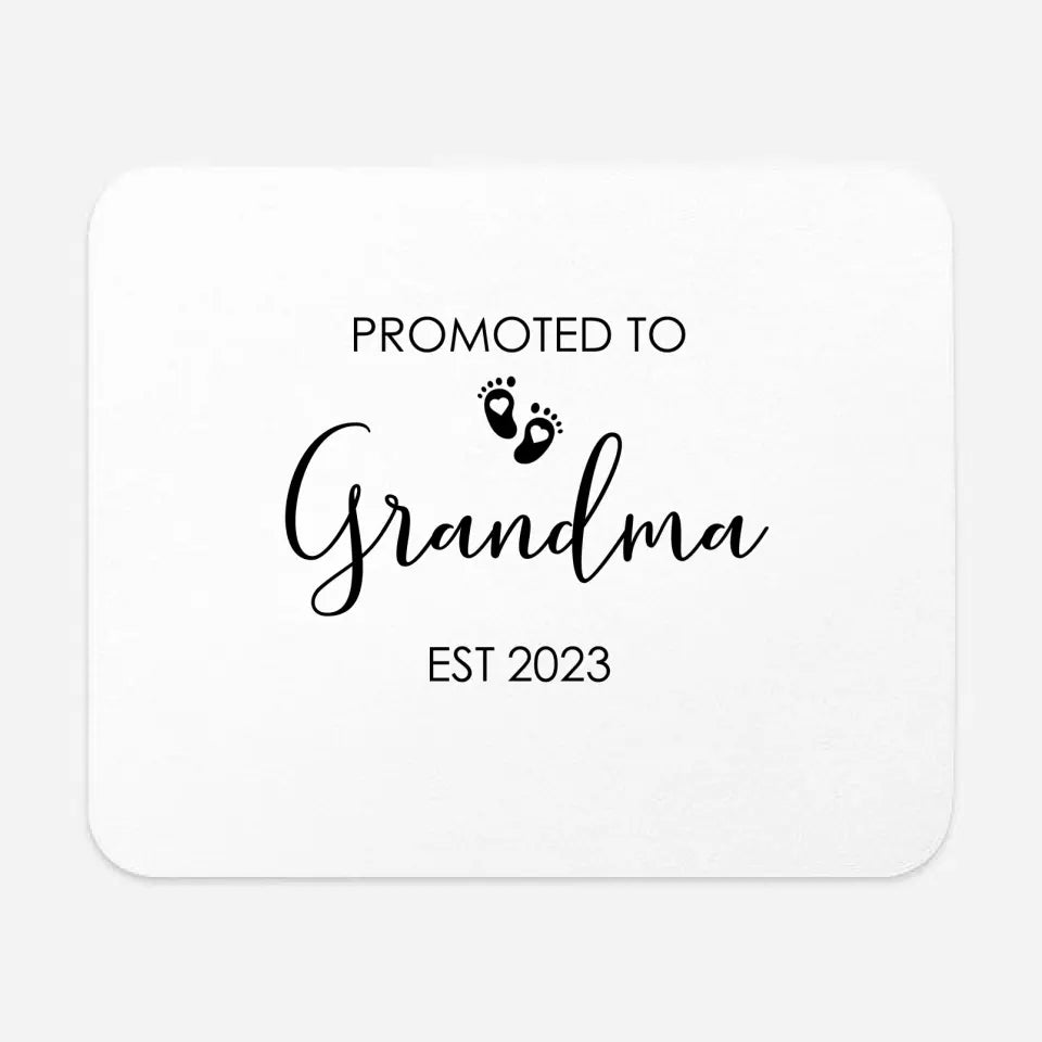Acrylic glass - Promoted To Grandma