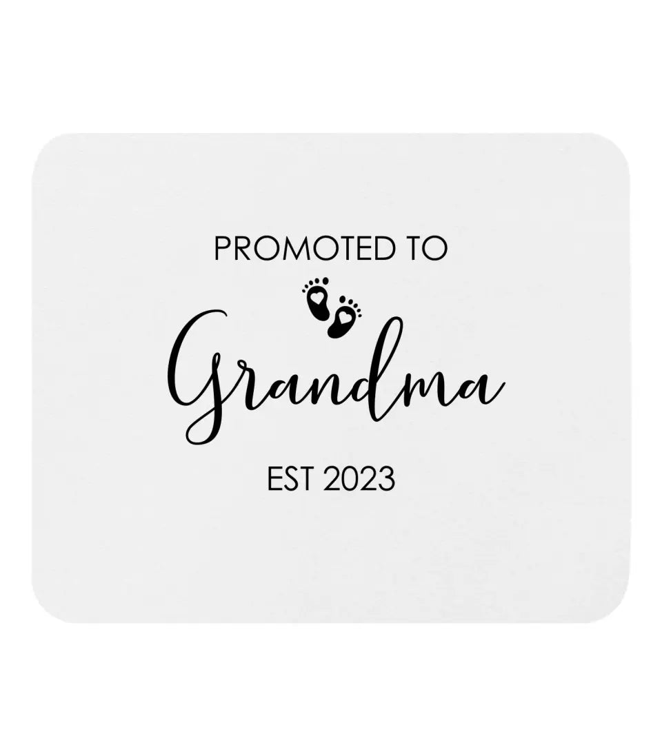 Acrylic glass - Promoted To Grandma