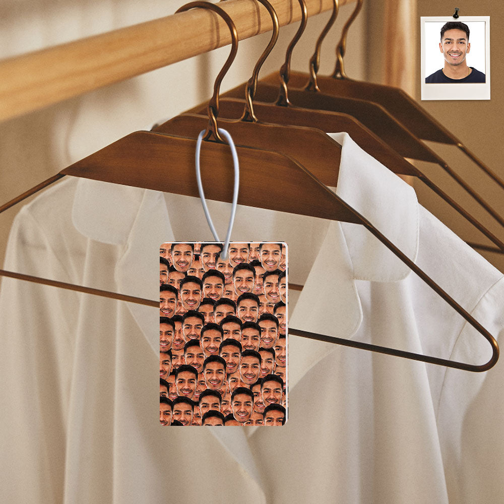 Custom Funny Car Air Fresheners Rearview Mirror Ornament Rectangle Air Freshener for Car