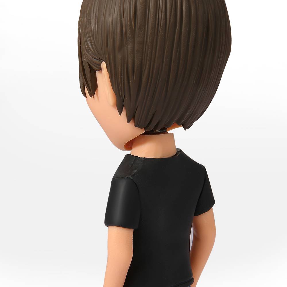 Casual Male in Jeans Custom Bobblehead With Engraved Text