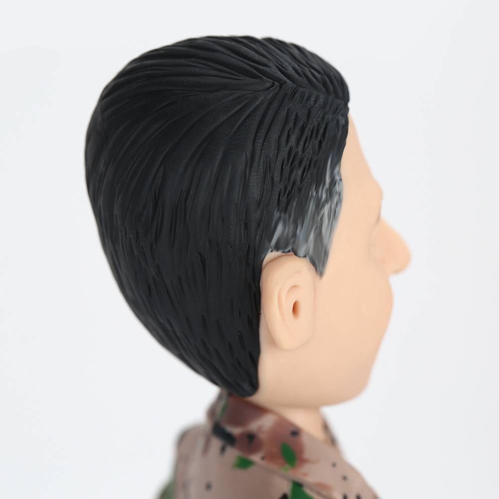 Male Soldier Custom Bobblehead With Engraved Text