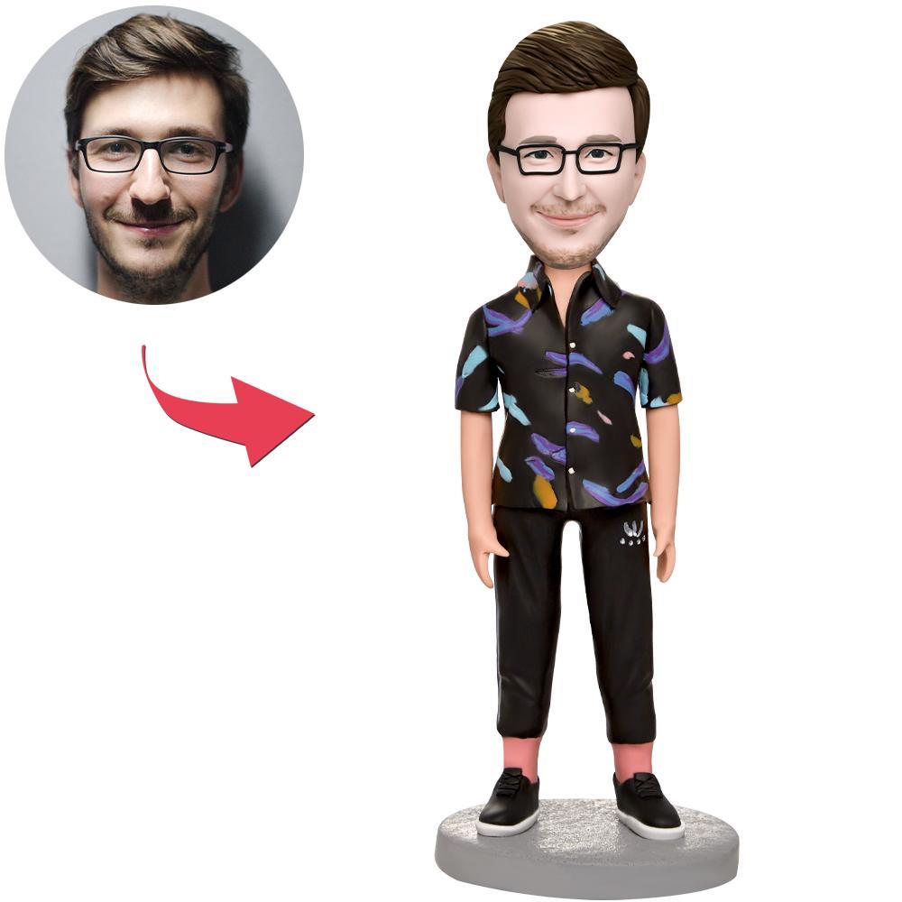 Need For Speed Man Custom Bobbleheads With Engraved Text