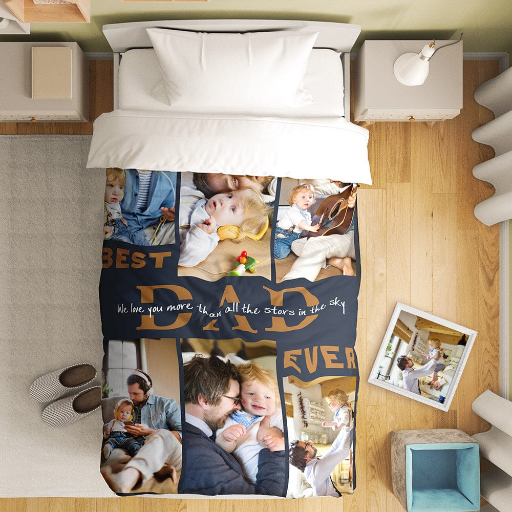 Custom Photo Collage Bedding Personalized Bedding Duvet Cover Single Bed Sheet Gifts