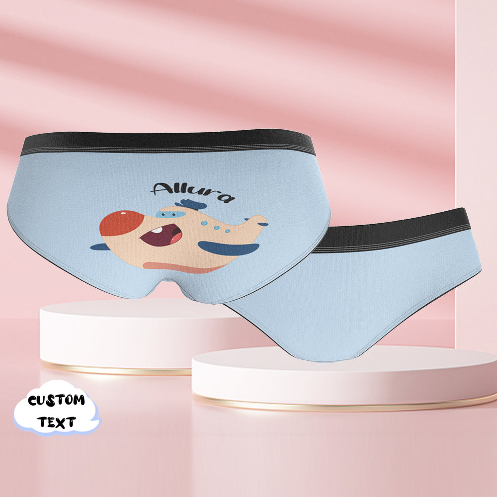Custom Engraved Underwear Cartoon Colorful Cute Gifts