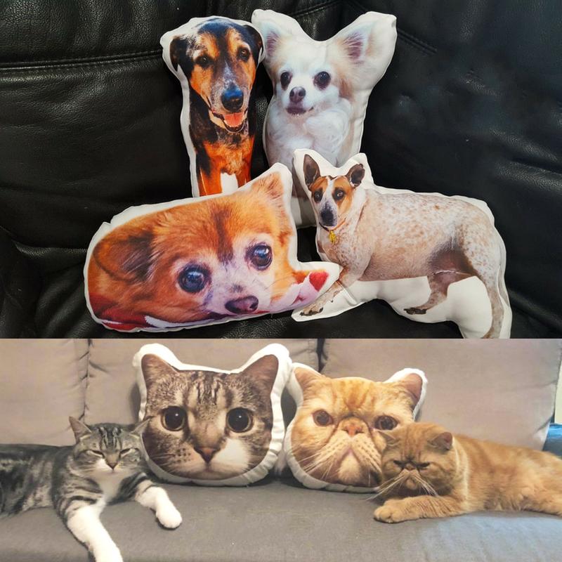 Custom Photo Pillow, Custom Face Pillow, 3D Portrait Pillow