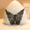 Custom Lace Sexy Panty with jewelry Crystal Letter Name Open Cut Thong Underpants Women's Underwear Valentines Gift