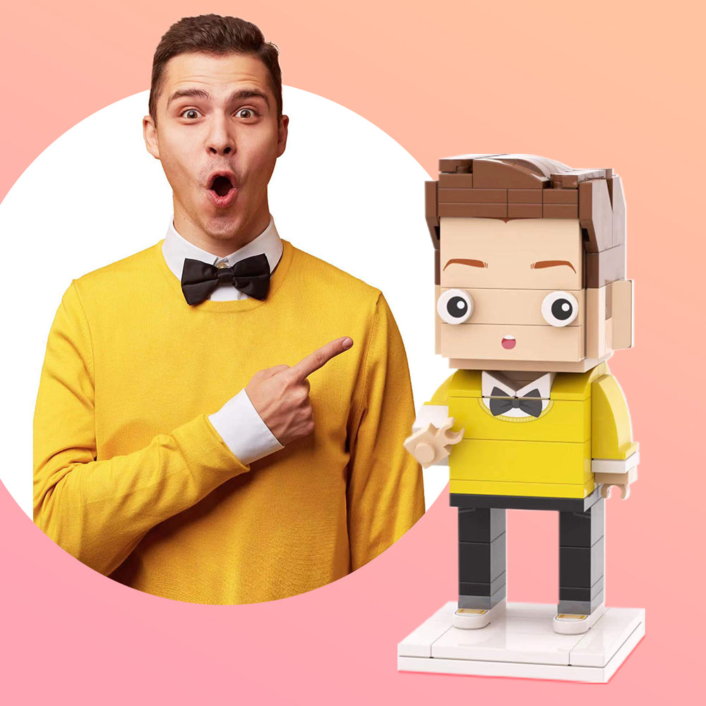 Birthday Gifts for Daughter Full Custom Brick Figures Personalized Photo Brick Figures