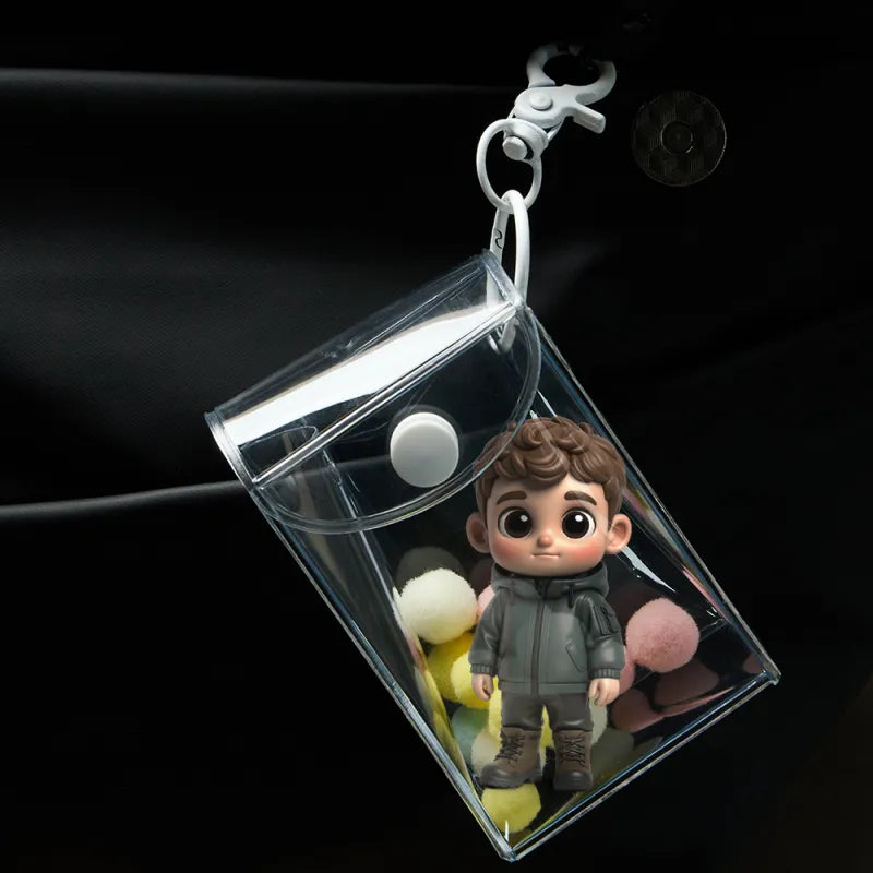 Production Time: 20 Business Days Custom 1 Person 3D Mini Figure From Your Photo Personalized Toy Figure Gifts For Kids