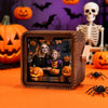 Custom Handmade Halloween Photo Flipbook Frame Unique Gift for Couples Home Decor