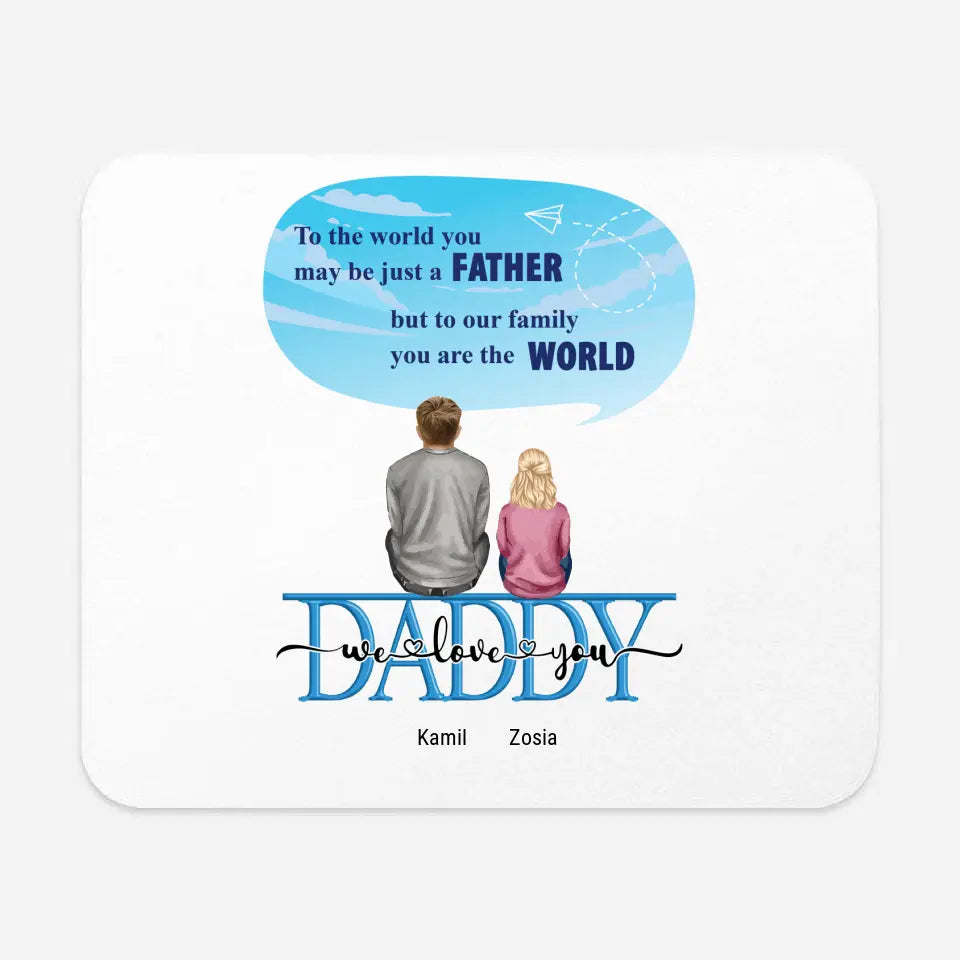 Personalized Gift For Father's Day - Acrylic glass