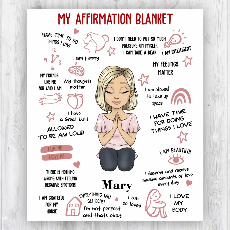 MY AFFIRMATIONS PILLOW