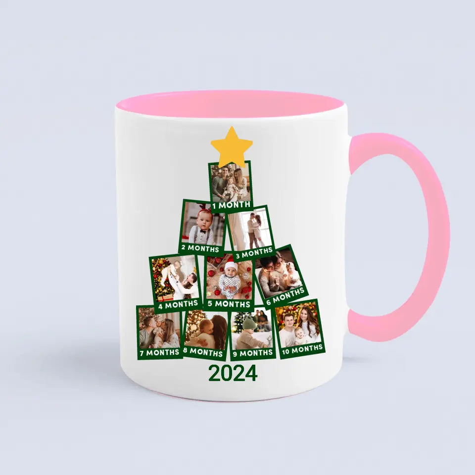 Present Christmas Tree Decoration With Your Own Photo