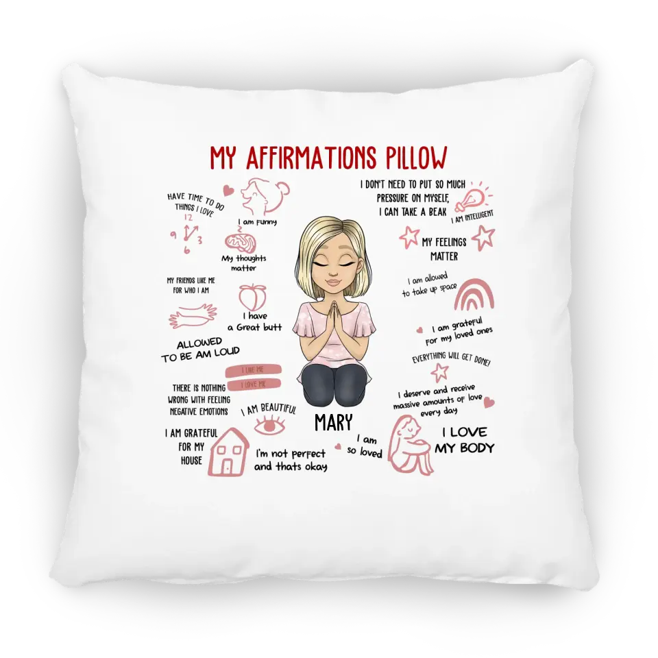 MY AFFIRMATIONS PILLOW