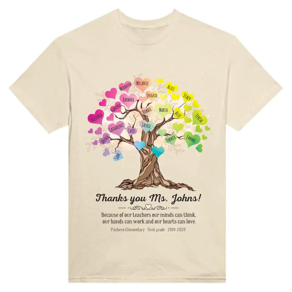 Personalized Gift For Teacher's Day - T-Shirt