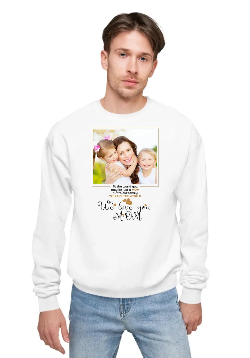 Personalized T-shirt With Your Own Photo For Mother's Day