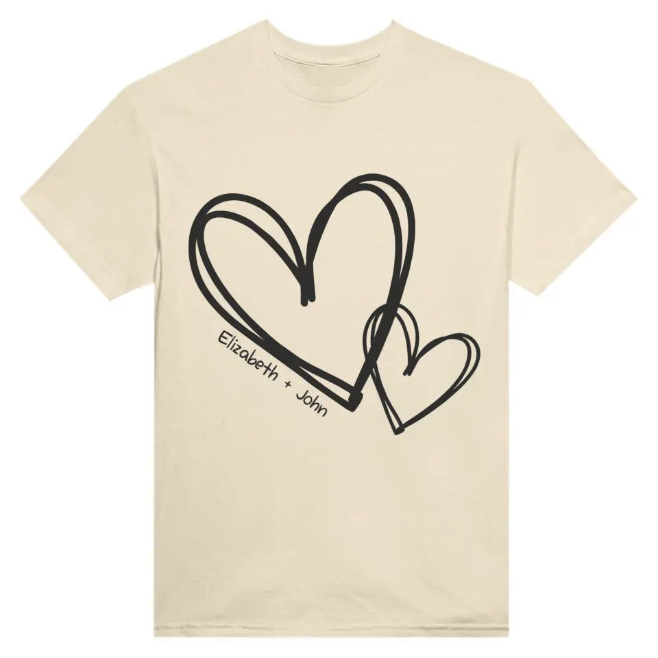 T-Shirt - In Love Hearts