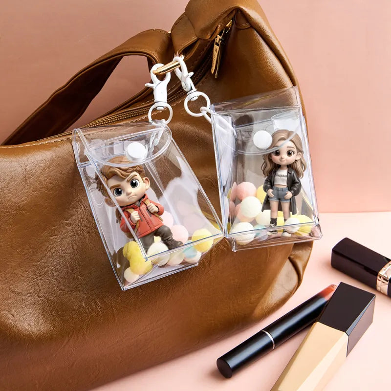 Production Time: 20 Business Days Custom 2 People 3D Mini Figure From Your Photo Personalized Toy Figure Gifts For Couple