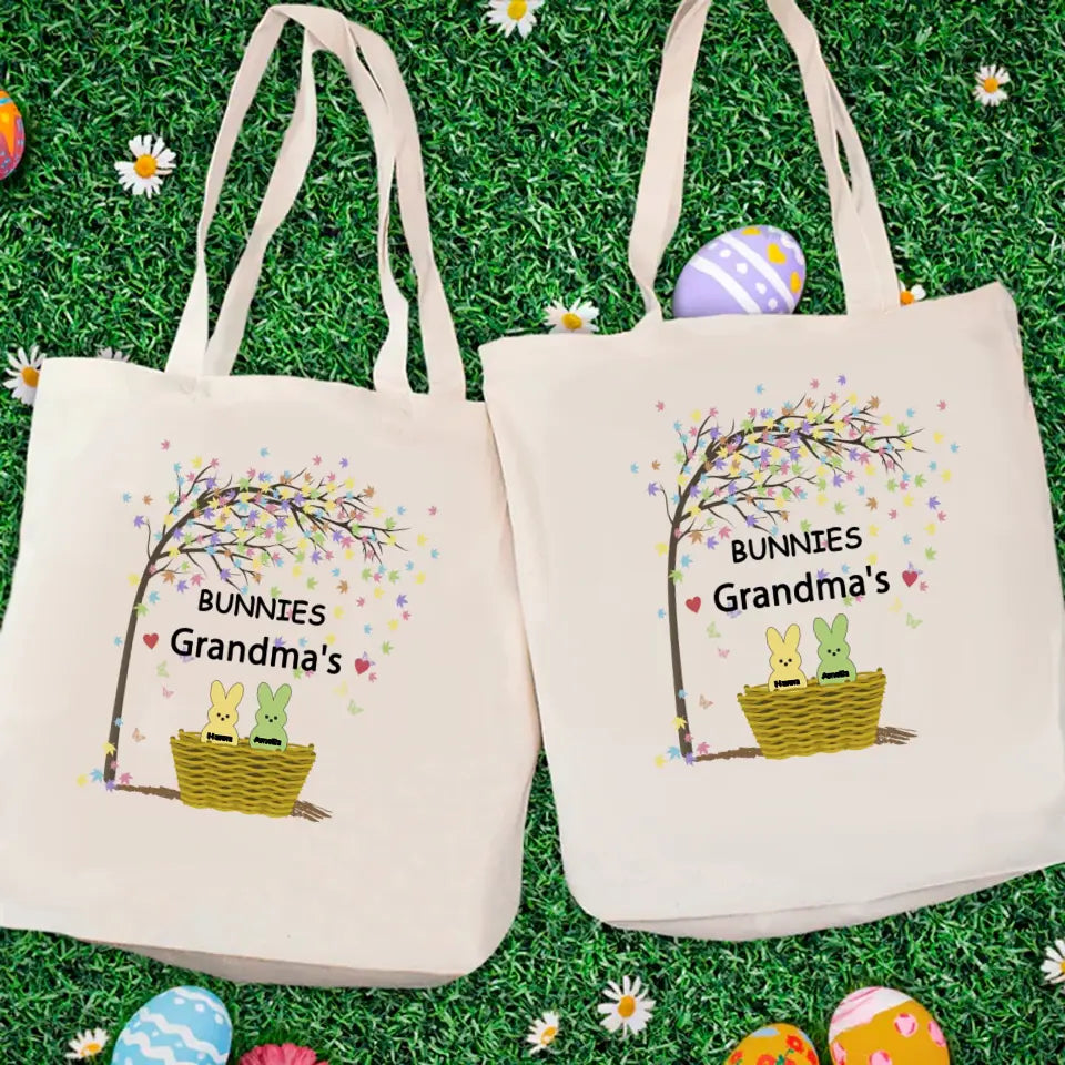 Tote Bag - Grandma's Bunnies