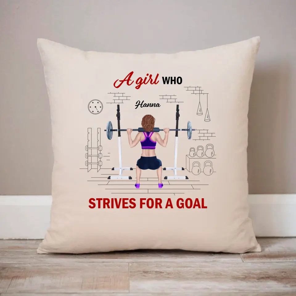 A Girl Who Strives For A Goal