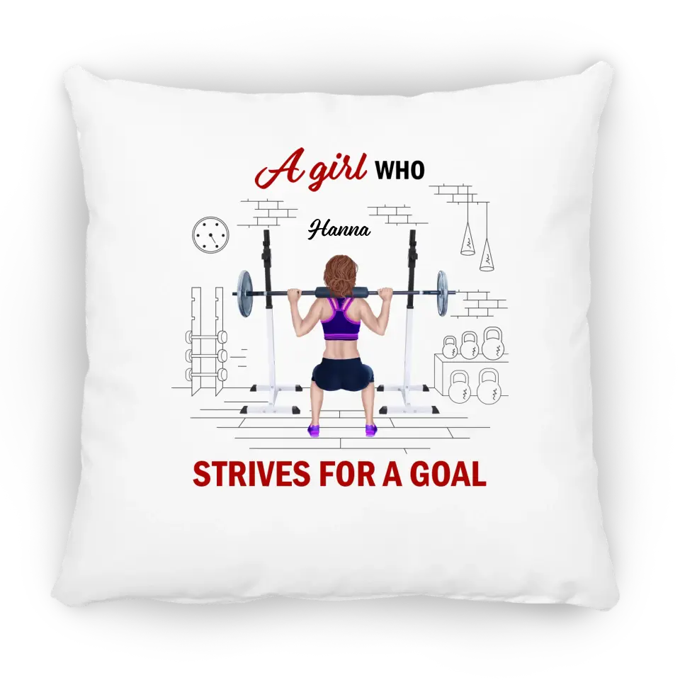 A Girl Who Strives For A Goal