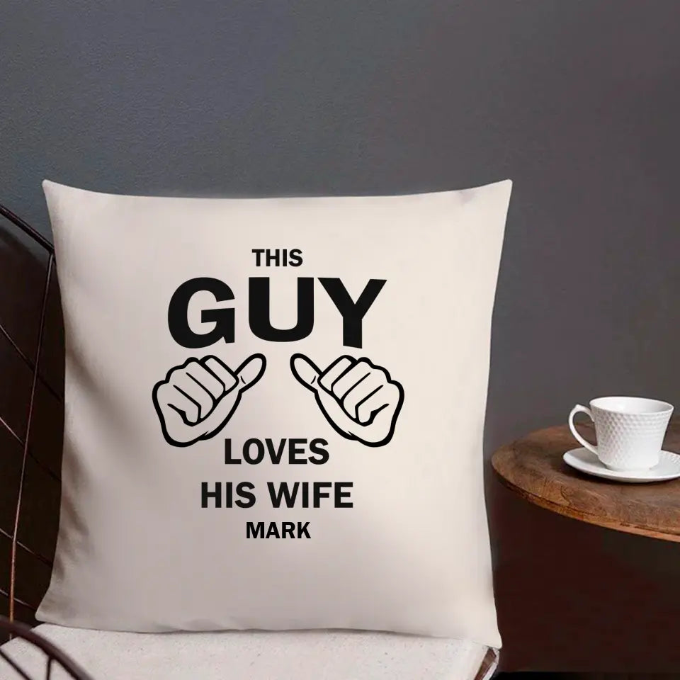 This Guy Loves His Wife