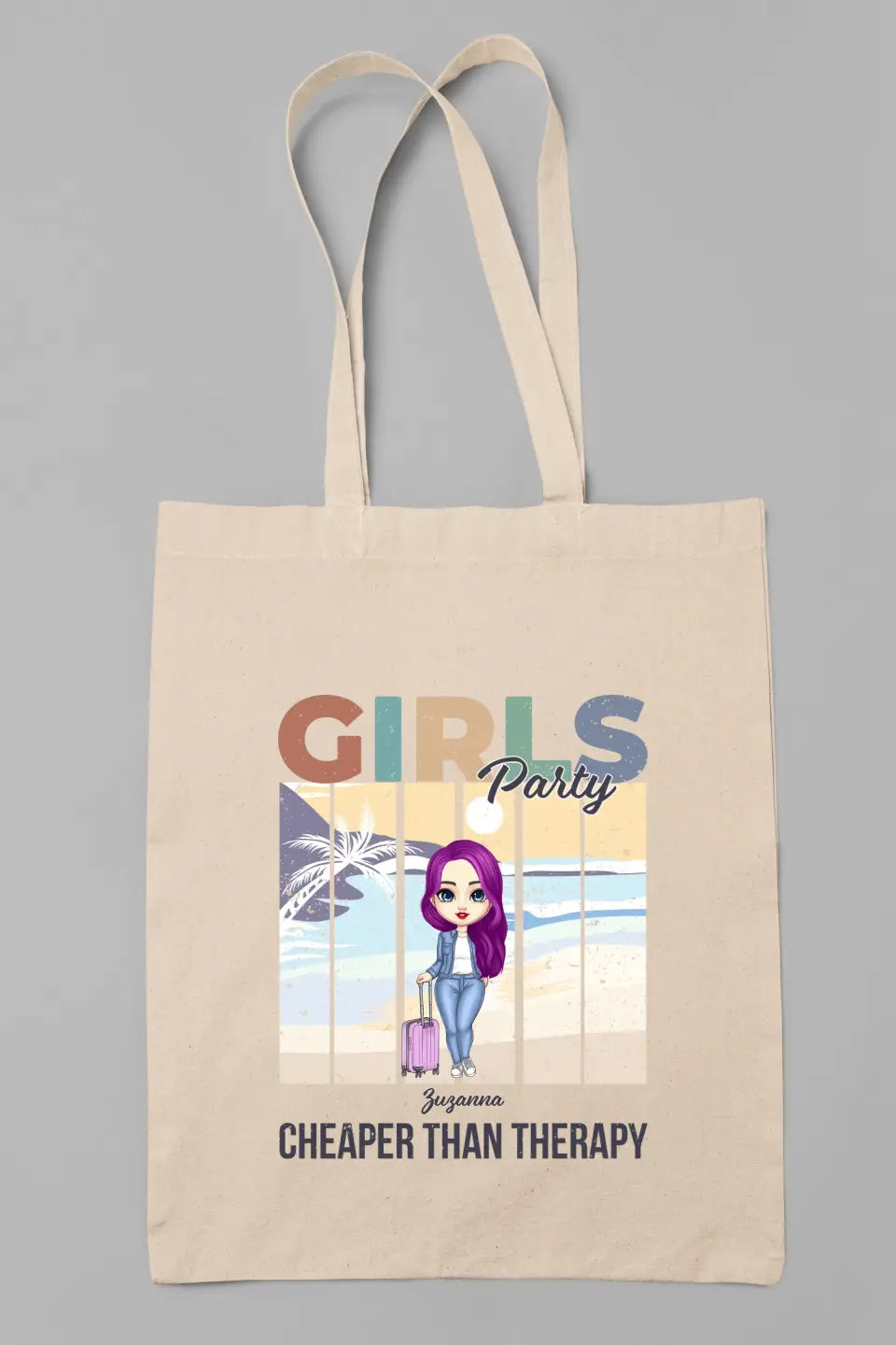 Bag - Girl Party. Cheaper Than Therapy