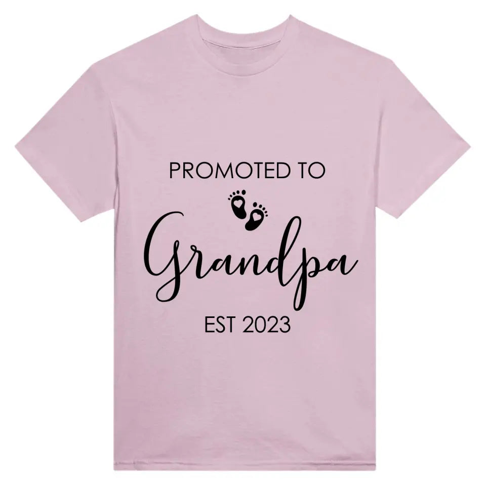 T-Shirt - Promoted To Grandpa