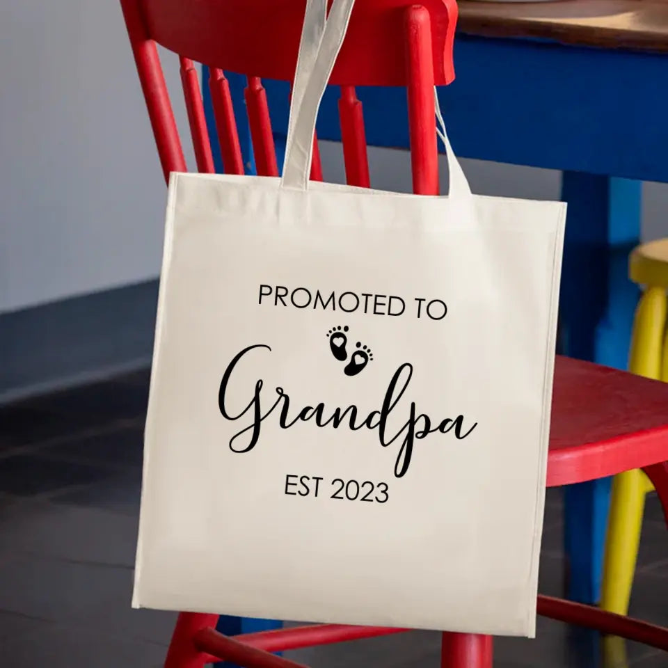 Pillow Case - Promoted To Grandpa