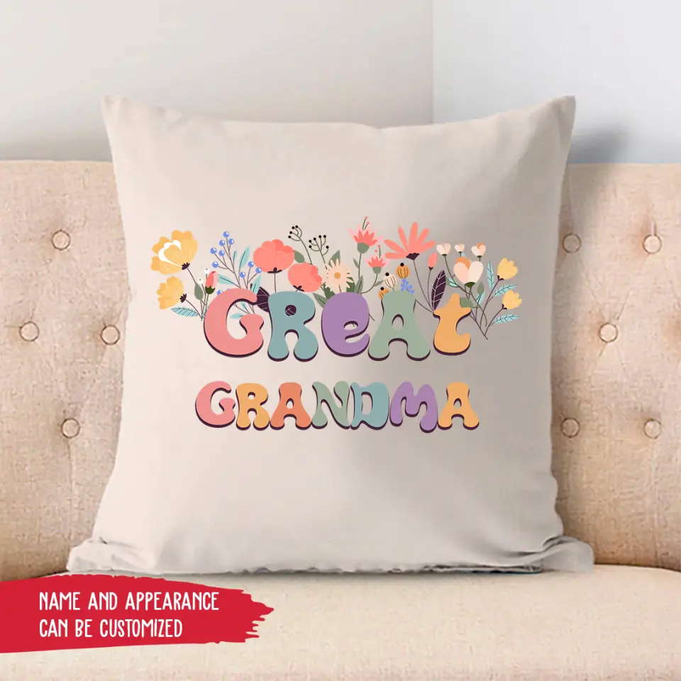 Pillow Case - Great Grandma