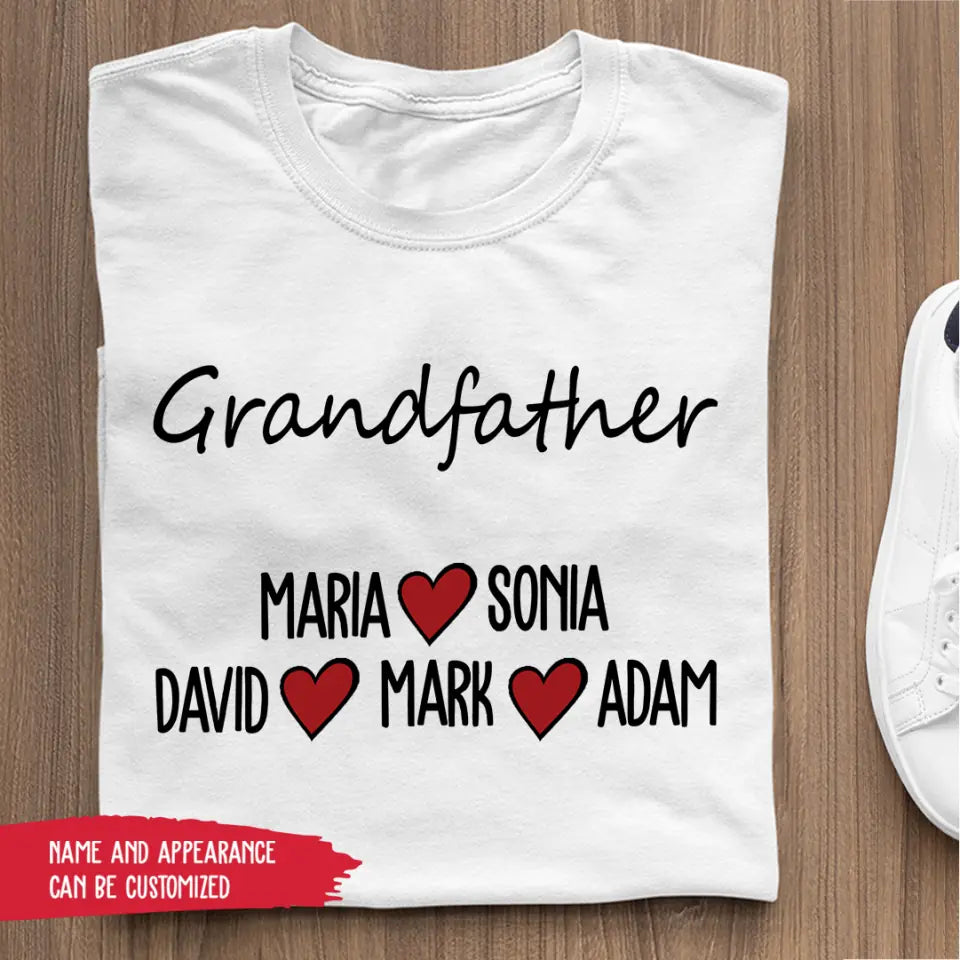 T-Shirt - Present For Grandfather