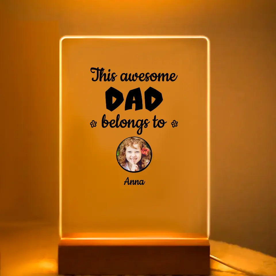 This Awesome Dad Belongs To