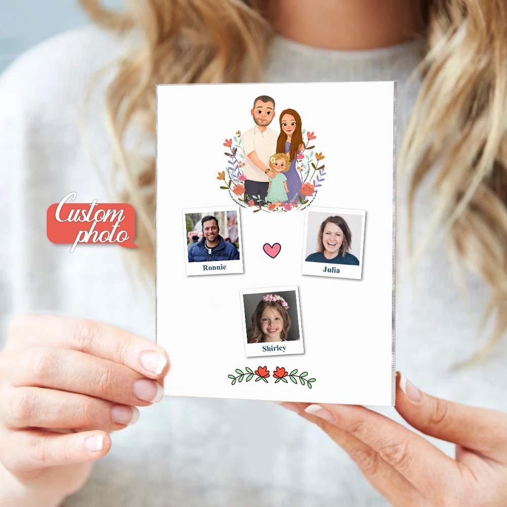 My Family Photo Plaque Best Famliy Gift