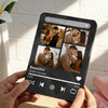 Custom 4 Photos Music Plaque Personalized Text Music Plaque Can Play Songs Gift for Lover Valentines GIft