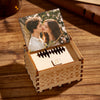 Personalized Wooden Photo Music Box Custom Song Voice Unique Anniversary Gift