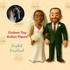 Production Time: 20 Business Days Custom 2 People 3D Mini Figure From Your Photo Personalized Toy Figure Gifts For Couple