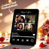 Custom 4-Photo Music Plaque Personalized Music Plaque Can Play Songs Gift for Lover Valentines GIft